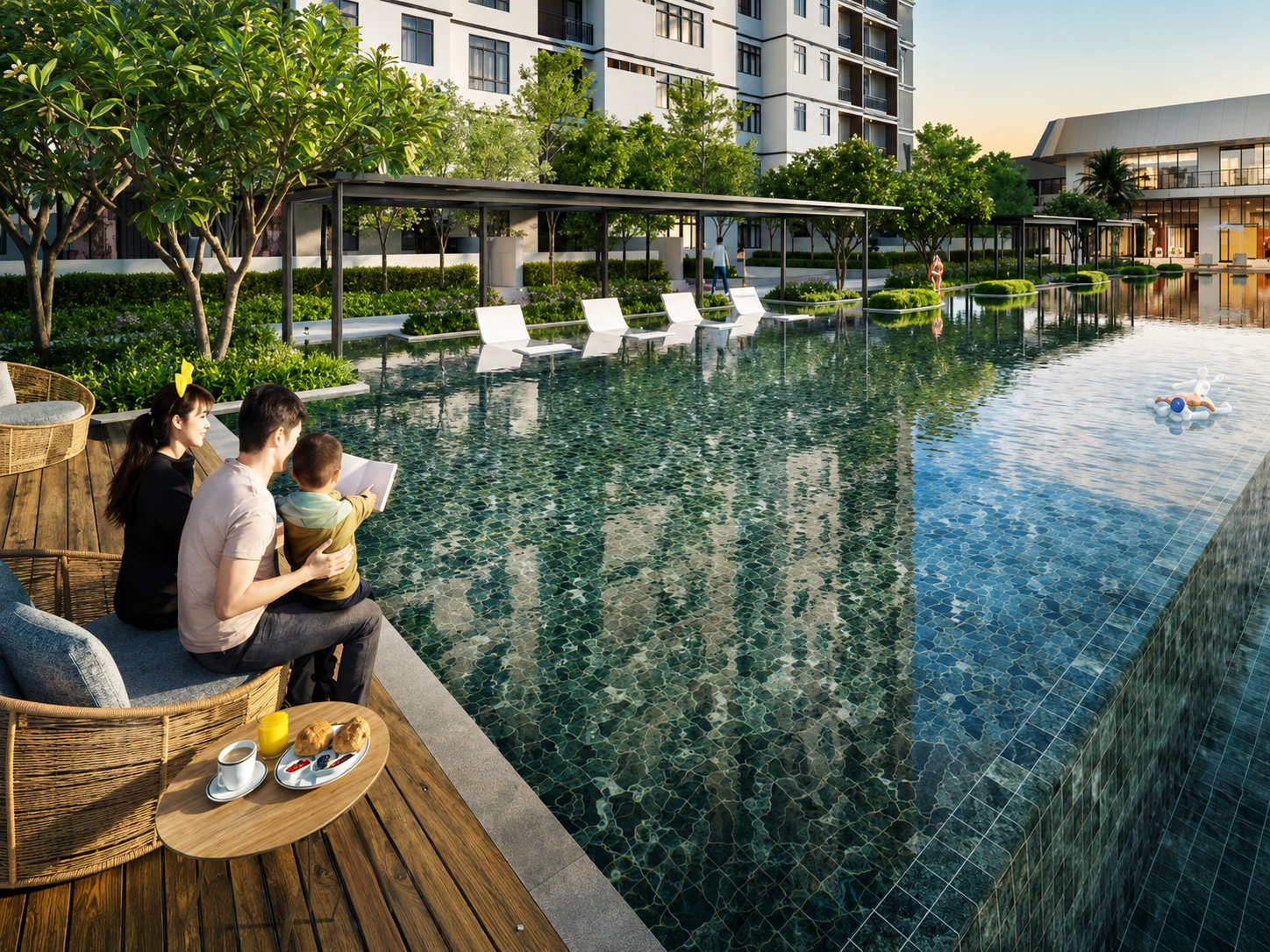 KSL Nexus infinity swimming pool