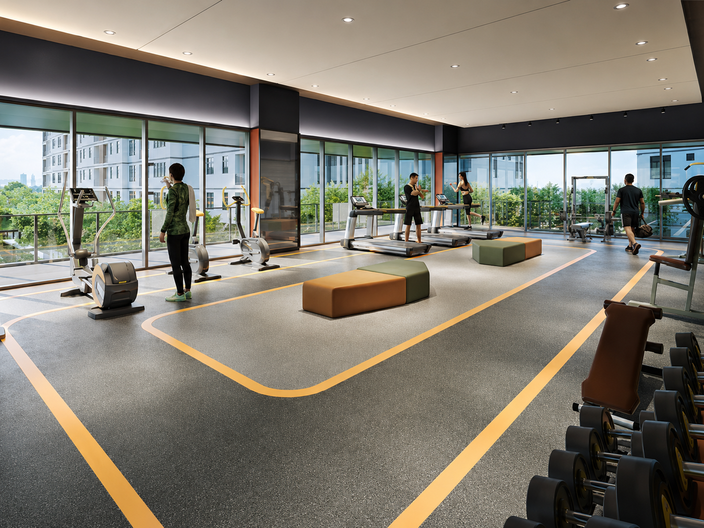 KSL Nexus gym and fitness facilities