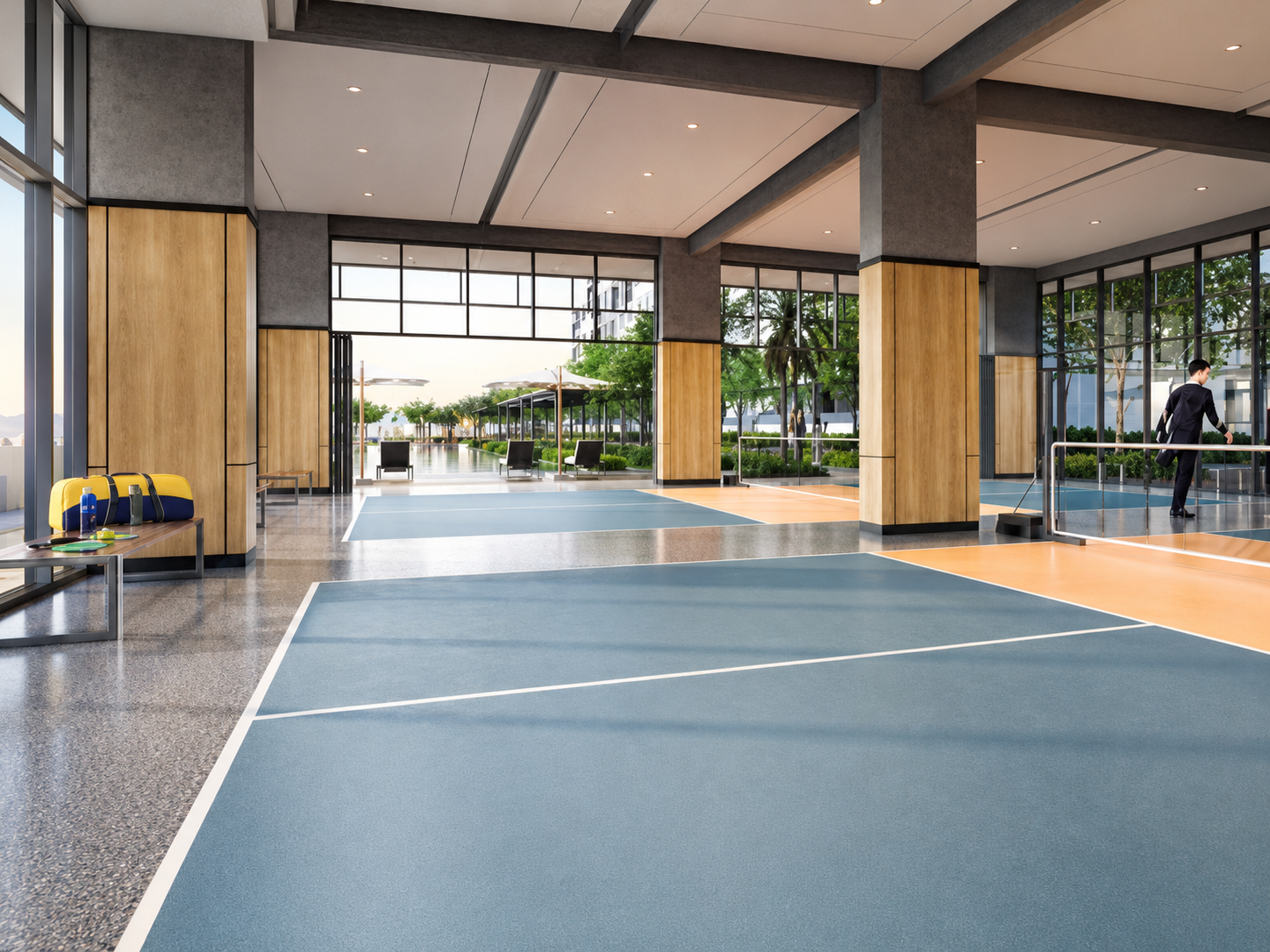KSL Nexus sports court facilities